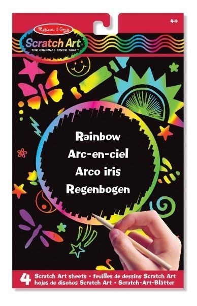 Magic Rainbow Scratch Art Set