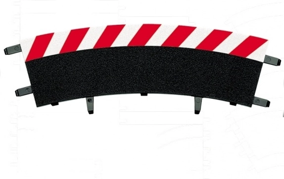 cordoli esterni per curva 2/30° per piste CARRERA EVO, DIGITAL 132 e DIGITAL 124