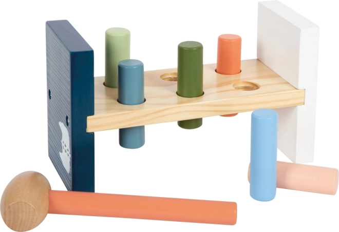 Two-sided fun by flipping the bench