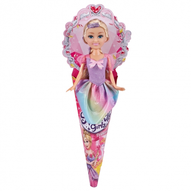 Princess Sparkle Girlz Doll in Cone