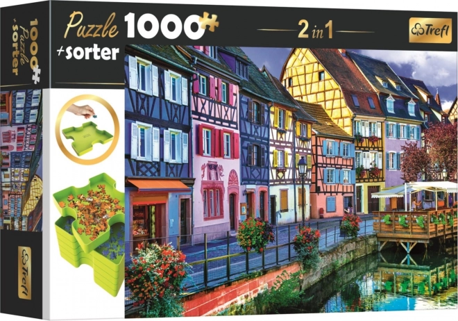 Puzzle with Organizer 2-in-1 Colmar France