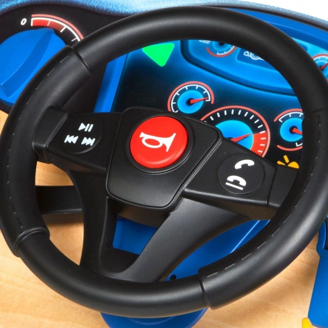 Interactive Steering Wheel Dashboard Vroom and Zoom