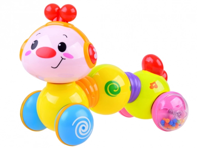 Interactive Colorful Crawling Caterpillar Toy