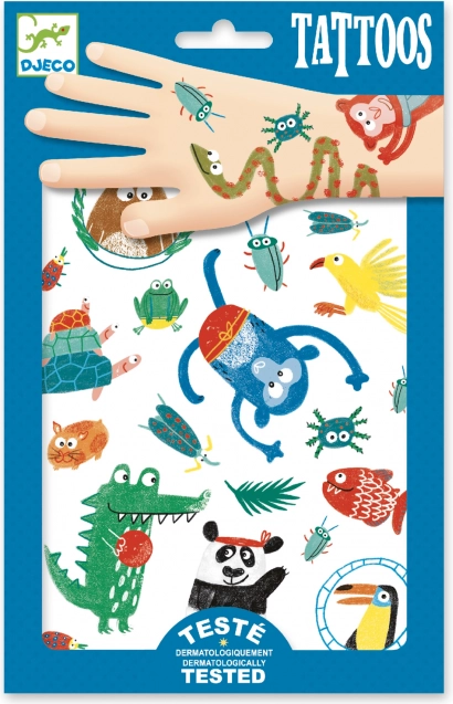 Djeco Jungle Animals Tattoos