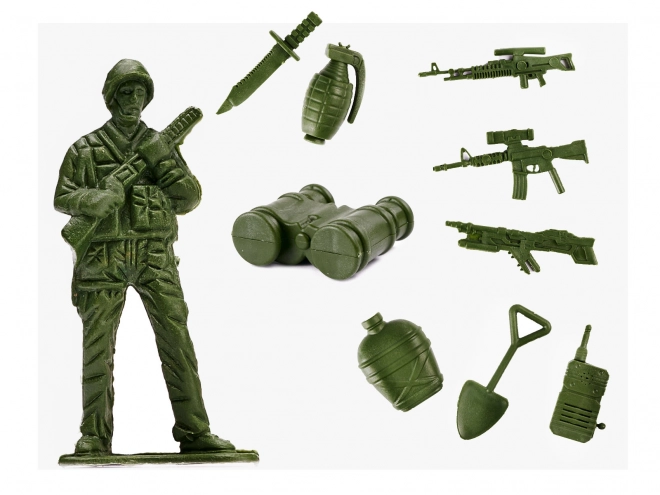 Military Base Figures Set