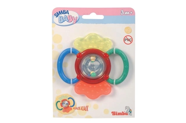 Rattle and Teether in One, 12cm