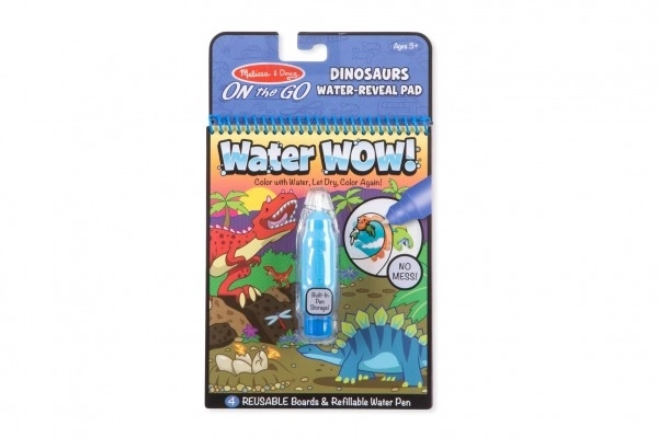 Magic Water Painting Dino Coloring Book with Brush