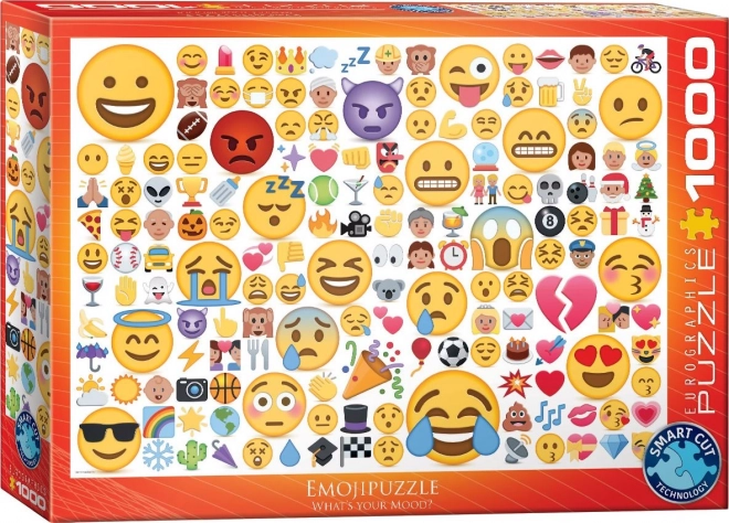 Eurographics Emoji Mood Puzzle 1000 Pieces