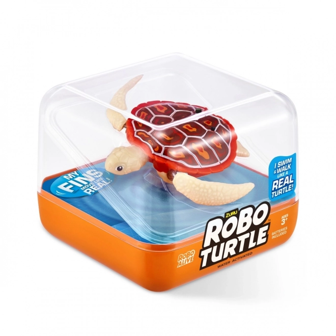 Swimming Robo Turtle Toy Pack