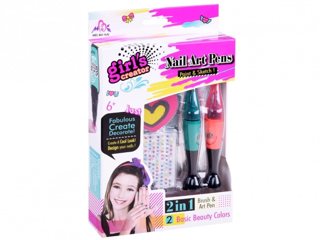 Nail Art Decorating Set for Girls