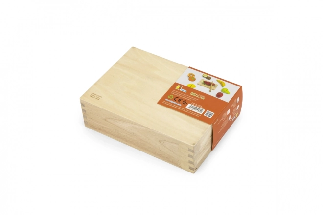 Wooden Fruit Cutting Set