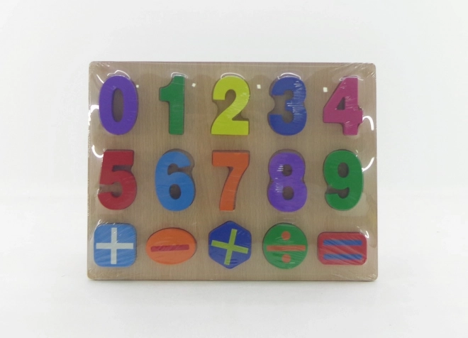 Wooden Number Puzzle