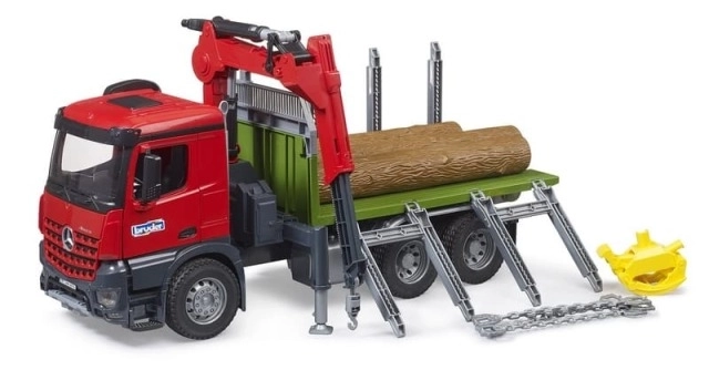 Wood Transporter with Hydraulic Arm