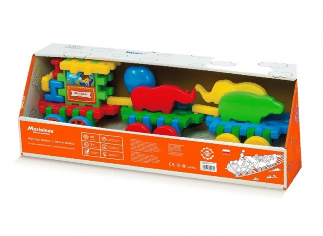 Mario Train Building Blocks