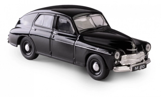 Vintage PRL Warsaw Model Car - Black