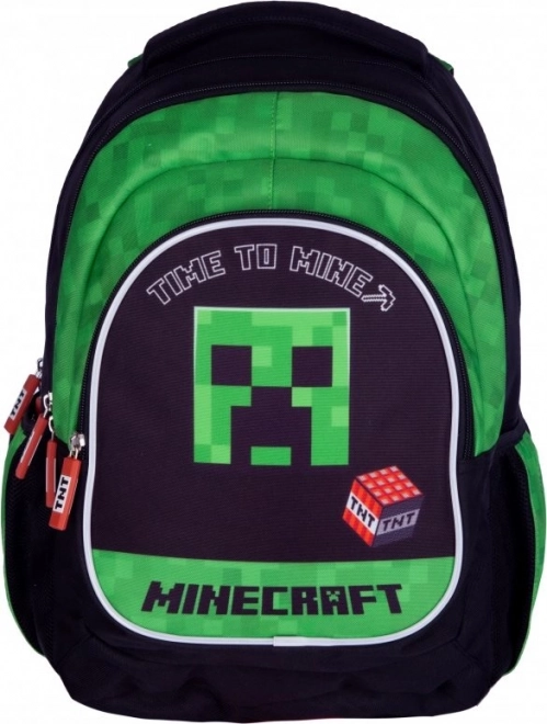 Minecraft School Backpack Time to Mine