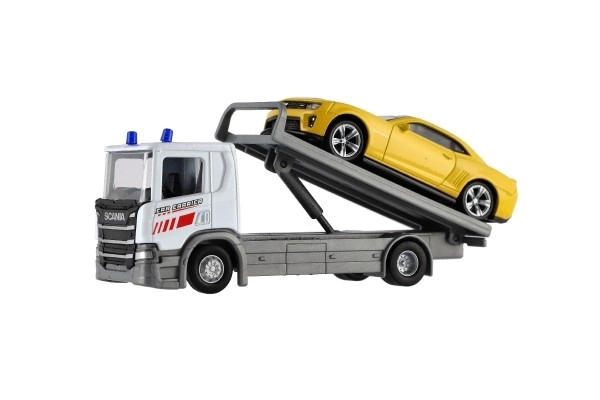 Auto Tow Truck Welly Scania P320 with Vehicle