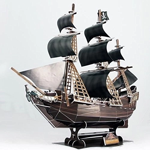 3D Puzzle Pirate Ship Queen Anne's Revenge