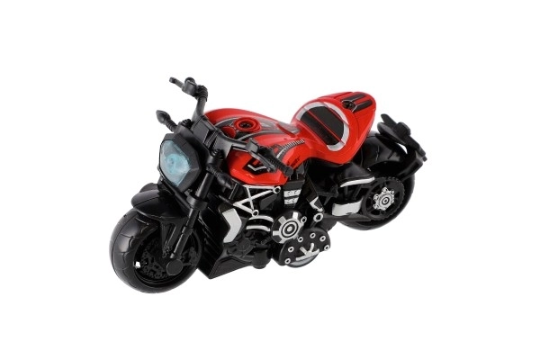 Pull-Back Motorcycle Toy