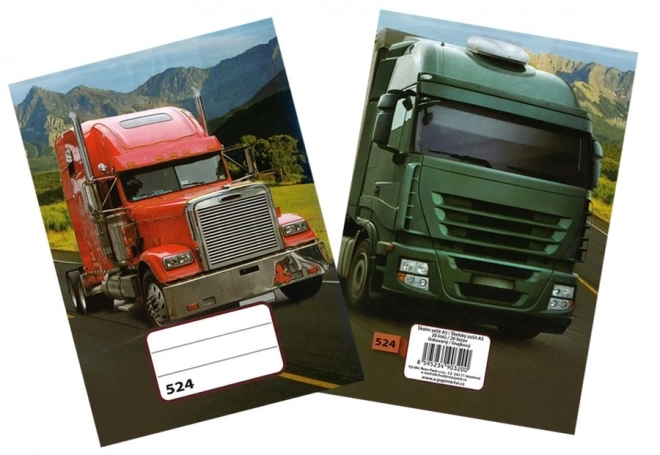 School Notebook Truck Design