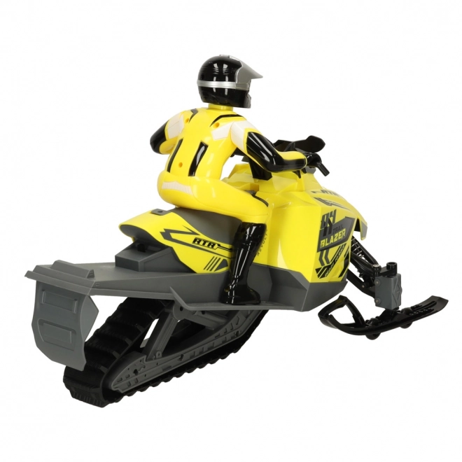 Remote Controlled Snowmobile Trail Blazer Yellow