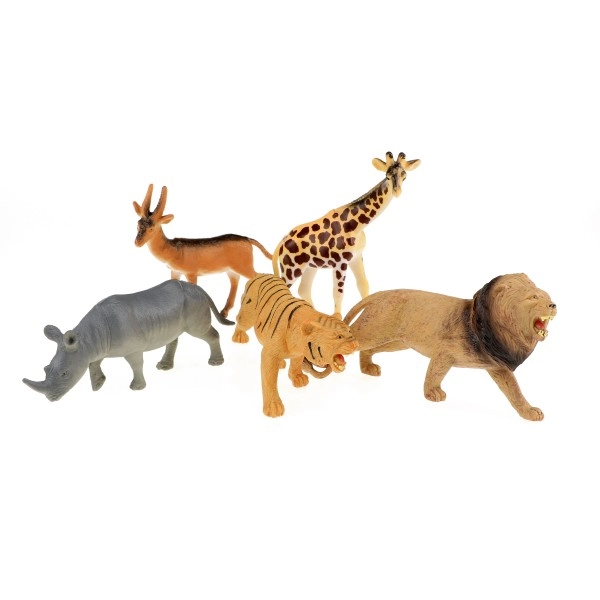 Realistic plastic figures