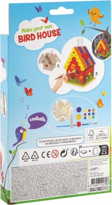 Creative Birdhouse Kit - Heart Shape