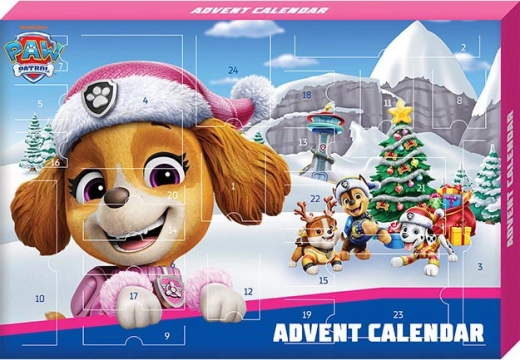 Adventskalender PAW PATROL til piger