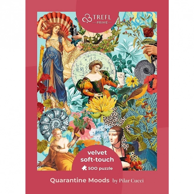 Velvet Soft Touch Puzzle: Moods in Quarantine 500 Pieces