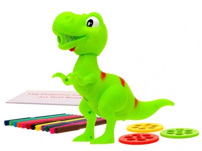 Dinosaur T-Rex Projector with Markers