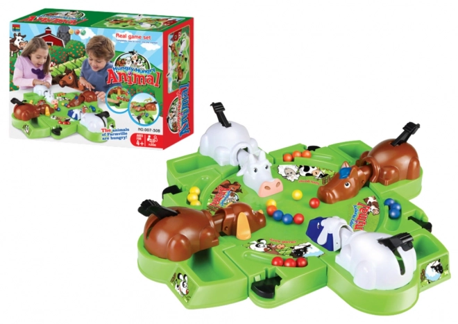 Hungry Animals Farm Dexterity Game