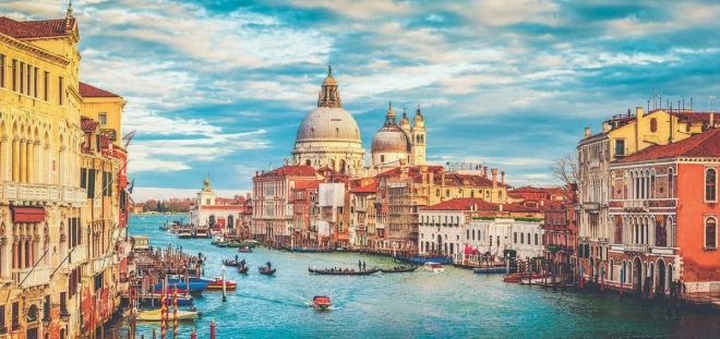 Educa Panoramic Puzzle Canal Grande Venice 3000 Pieces