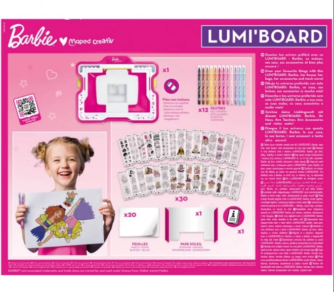 Barbie Light-Up Drawing Board