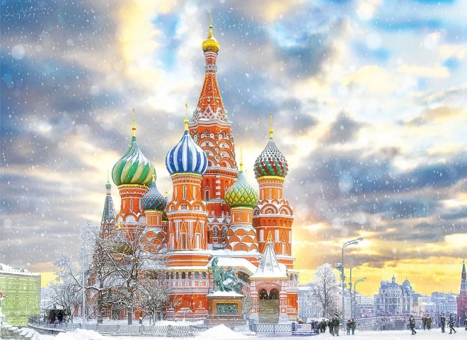 Saint Basil's Cathedral Moscow Puzzle - 1000 Pieces