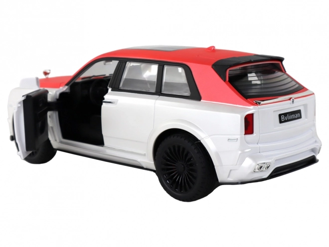 Remote Control Red and White Car 1:20 Scale