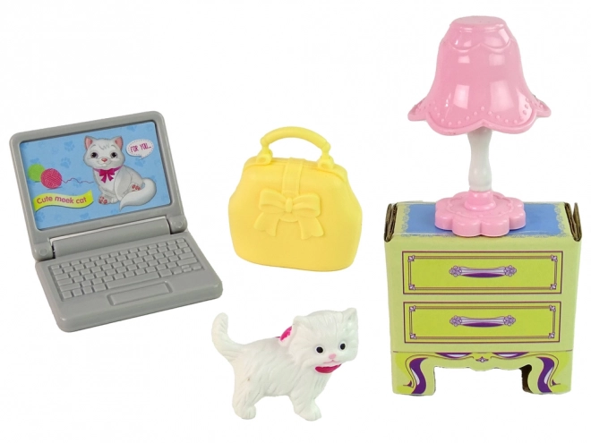 Anlily Doll Bedroom Set with Accessories