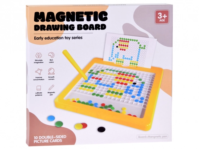 Educational Magnetic Board with Pins