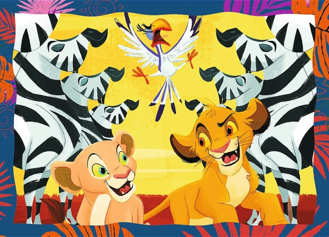 Brave Lion King 4-in-1 Puzzle