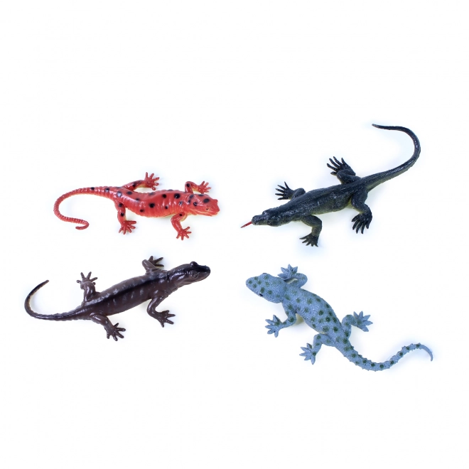 Colorful Lizard Toy Set