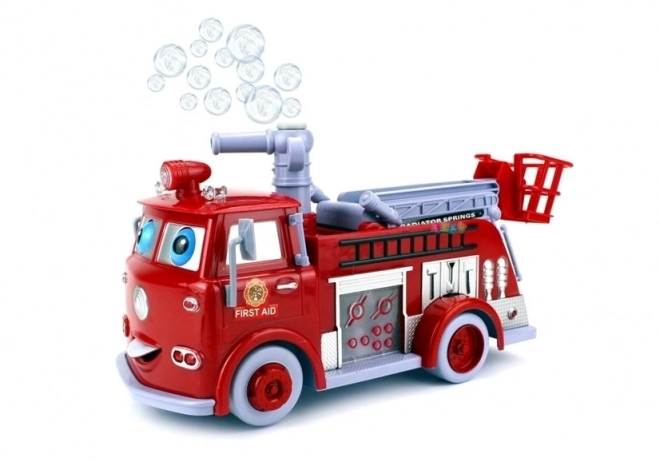 Interactive Bubble Fire Truck Toy