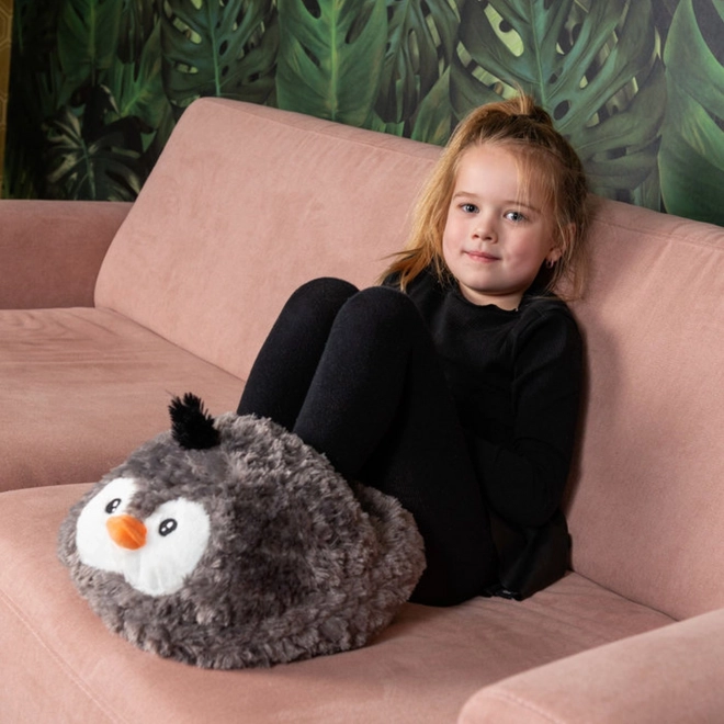 Cozy Noxxiez Warm Penguin Plush Slipper