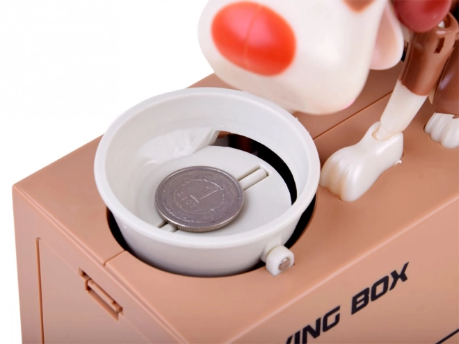 Interactive Piggy Bank Dog Eating Coins