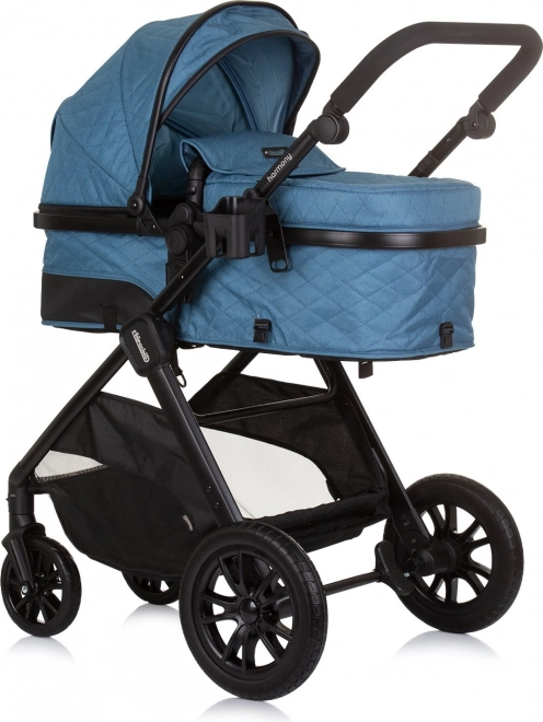 Chipolino Baby Stroller Harmony 2 in 1 Blue – Blue