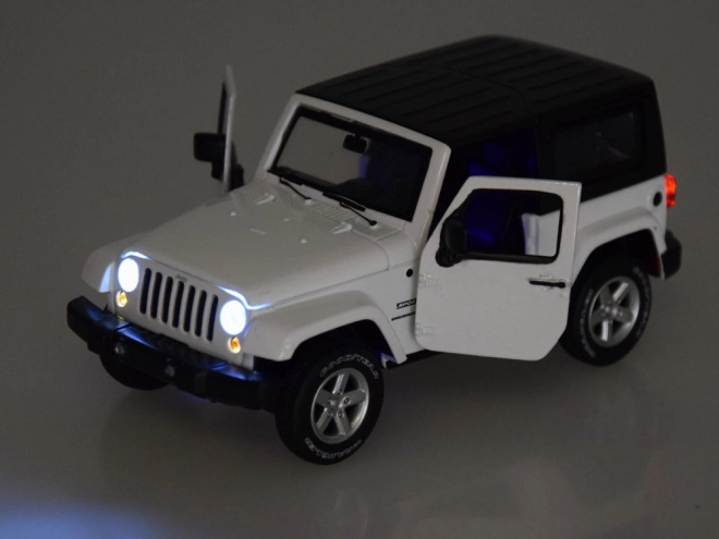 Metal Jeep Wrangler Toy Car