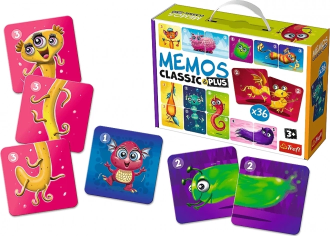 Cute Monsters Memory Game