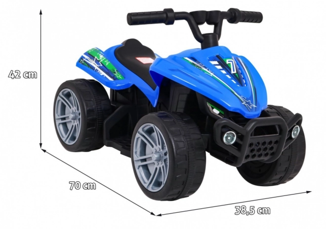 Quad Little Monster Electric Toy Blue