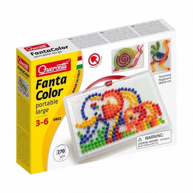 Quercetti FantaColor Portable Mosaic Set