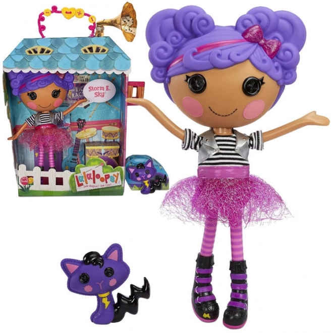 Lalaloopsy Large Rock Doll Storm E. Sky with Pet