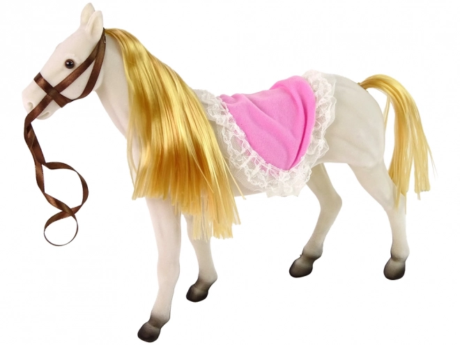 Princess Doll with White Pony and Accessories