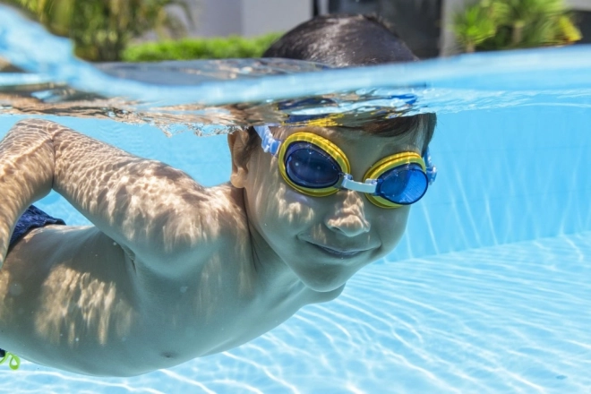 Schwimmbrille Aqua Burst für Kinder - 3er Pack